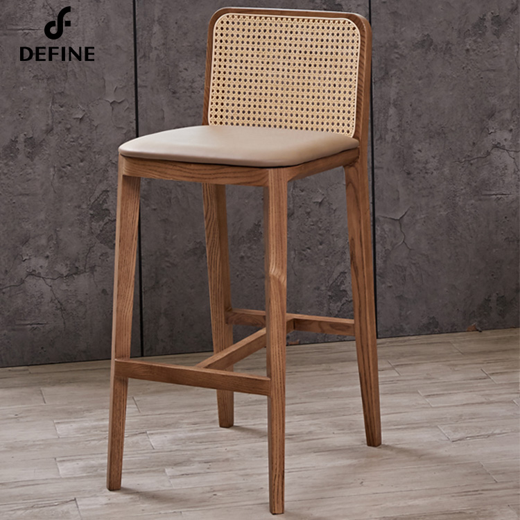 Home Bar Stools - Роскошный американский барный стул из ротанга
