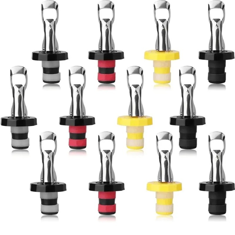 Wine Preservation Pump - 1/12 шт. вакуумные пробки для бутылок,