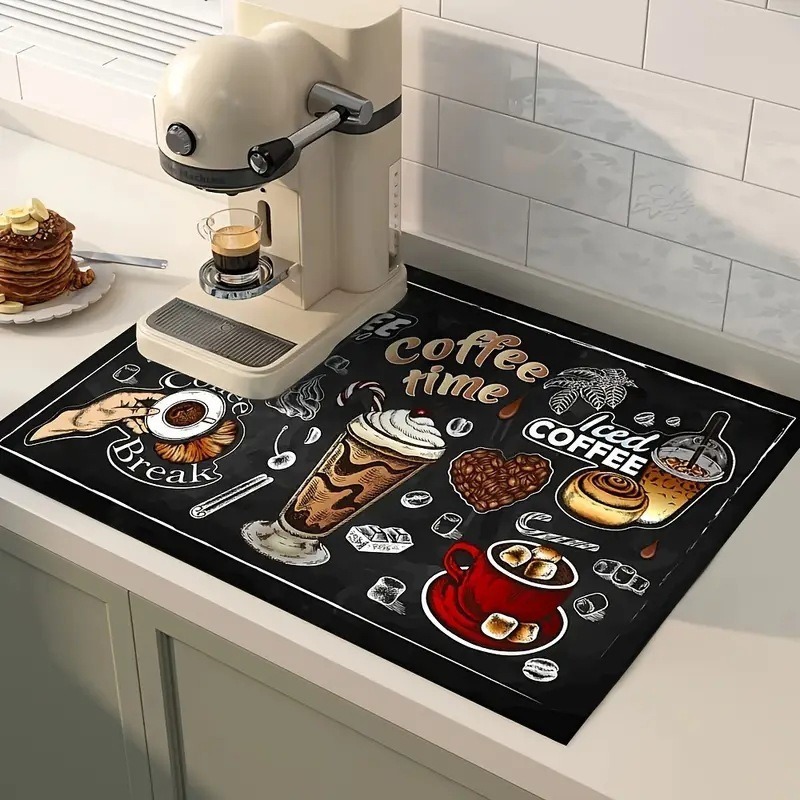 Коврик для кофе, впитывающий к – обзор и цена Bar Mat Rubber