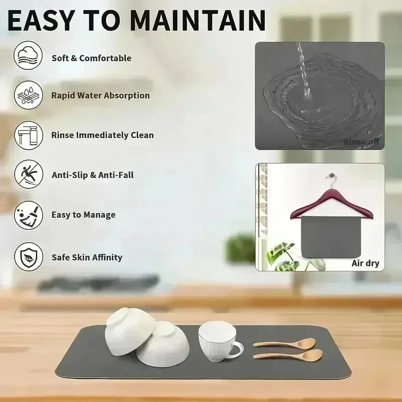 Креативный коврик для сушки по – обзор и цена Bar Mat Rubber