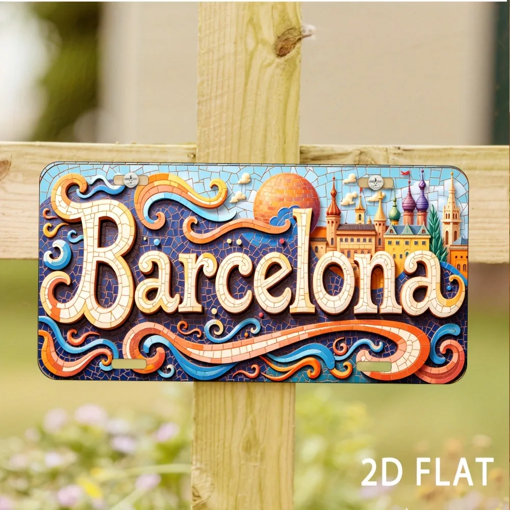 2D-панель, декоративный знак Б – обзор и цена Home Barcelona