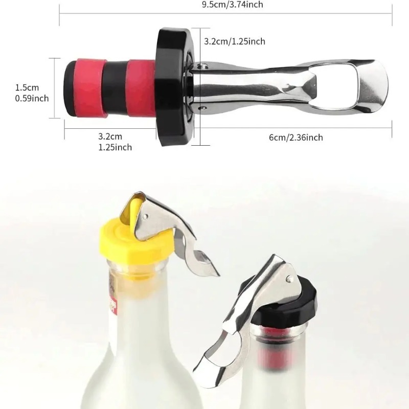 1/12 шт. вакуумные пробки для  – обзор и цена Wine Preservation Pump