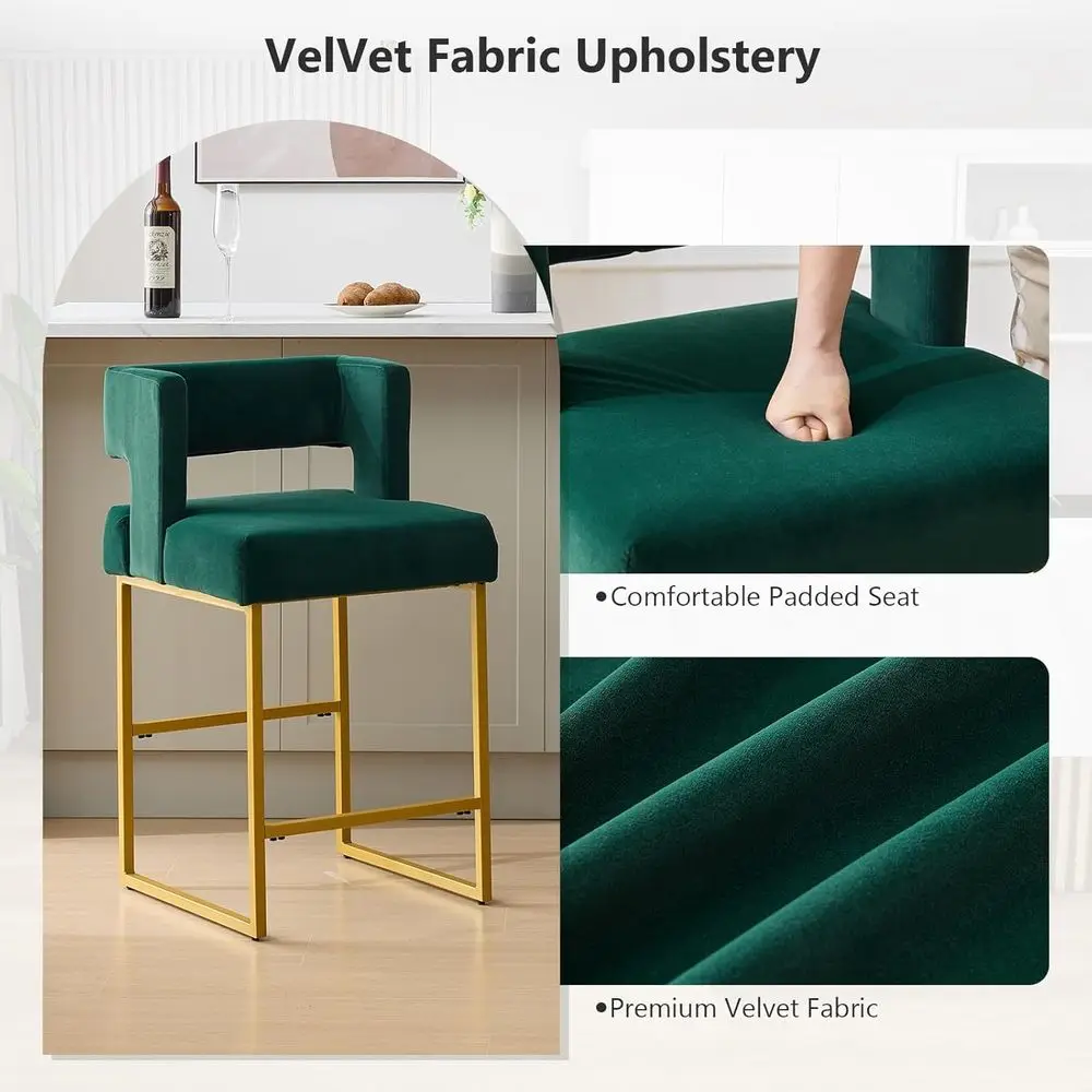 Комплект из 2 зеленых барных с – обзор и цена Home Bar Stools