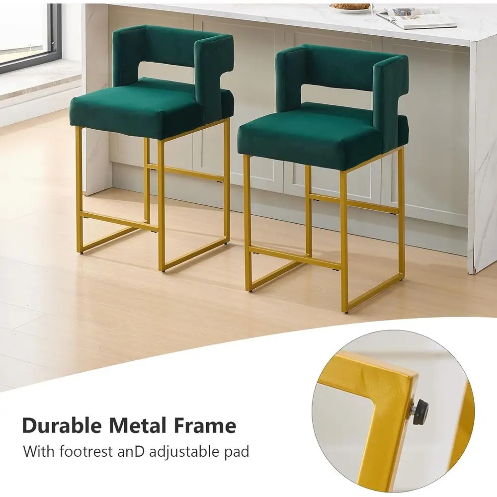 Комплект из 2 зеленых барных с – обзор и цена Home Bar Stools